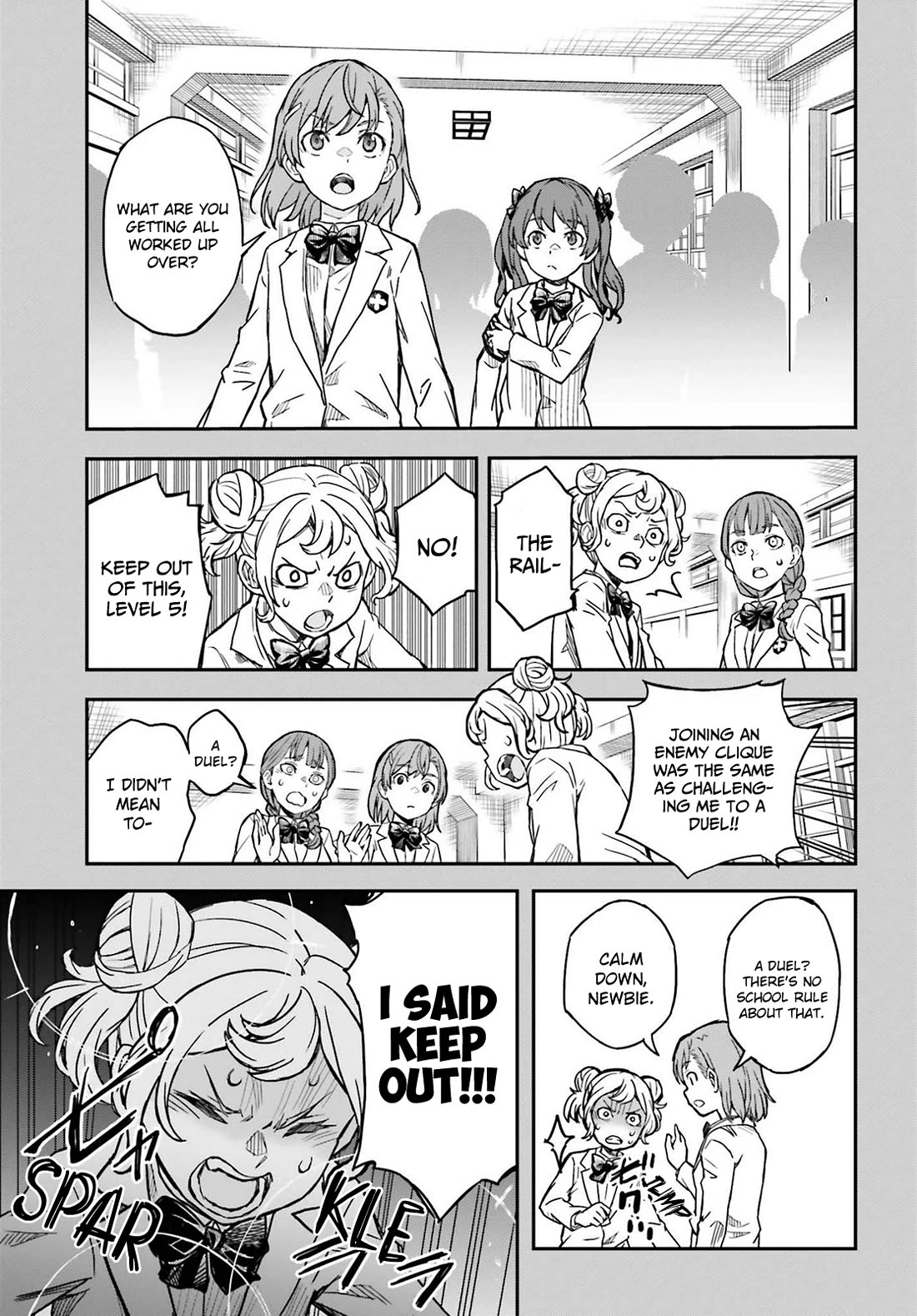To Aru Kagaku no Railgun Chapter 156 page 5 - Chapter 156: School