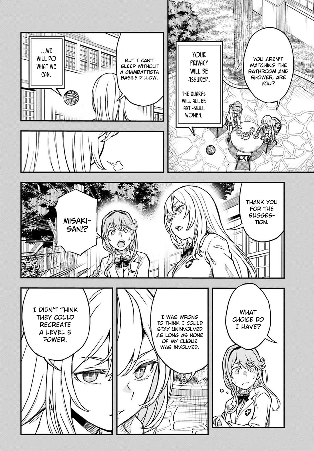 To Aru Kagaku no Railgun Chapter 158.1 page 14 - Chapter 158.1: Predicament