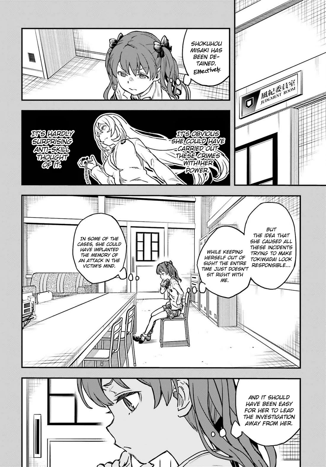 To Aru Kagaku no Railgun Chapter 158.2 page 2 - Chapter 158.2: Predicament