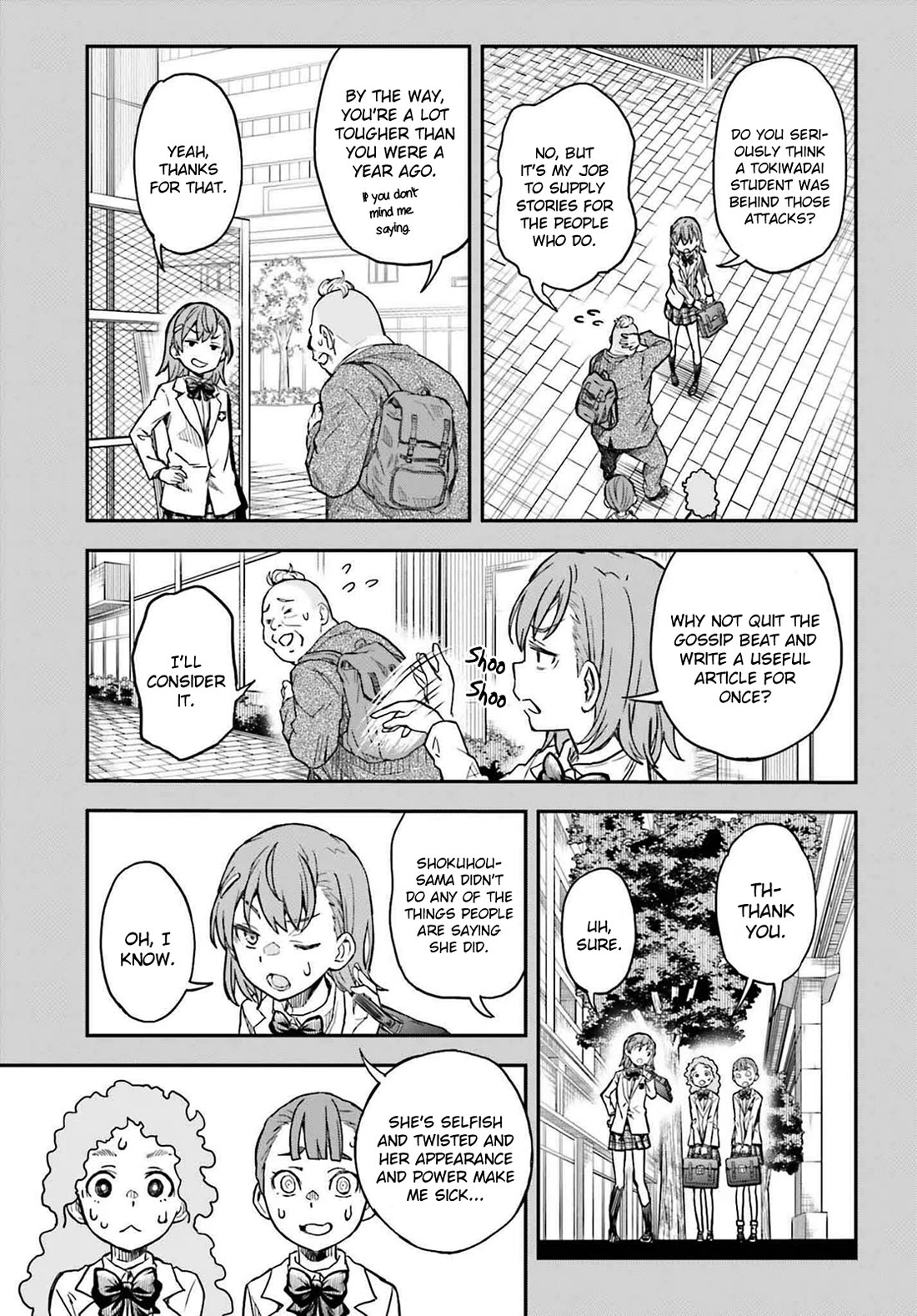 To Aru Kagaku no Railgun Chapter 158.2 page 7 - Chapter 158.2: Predicament