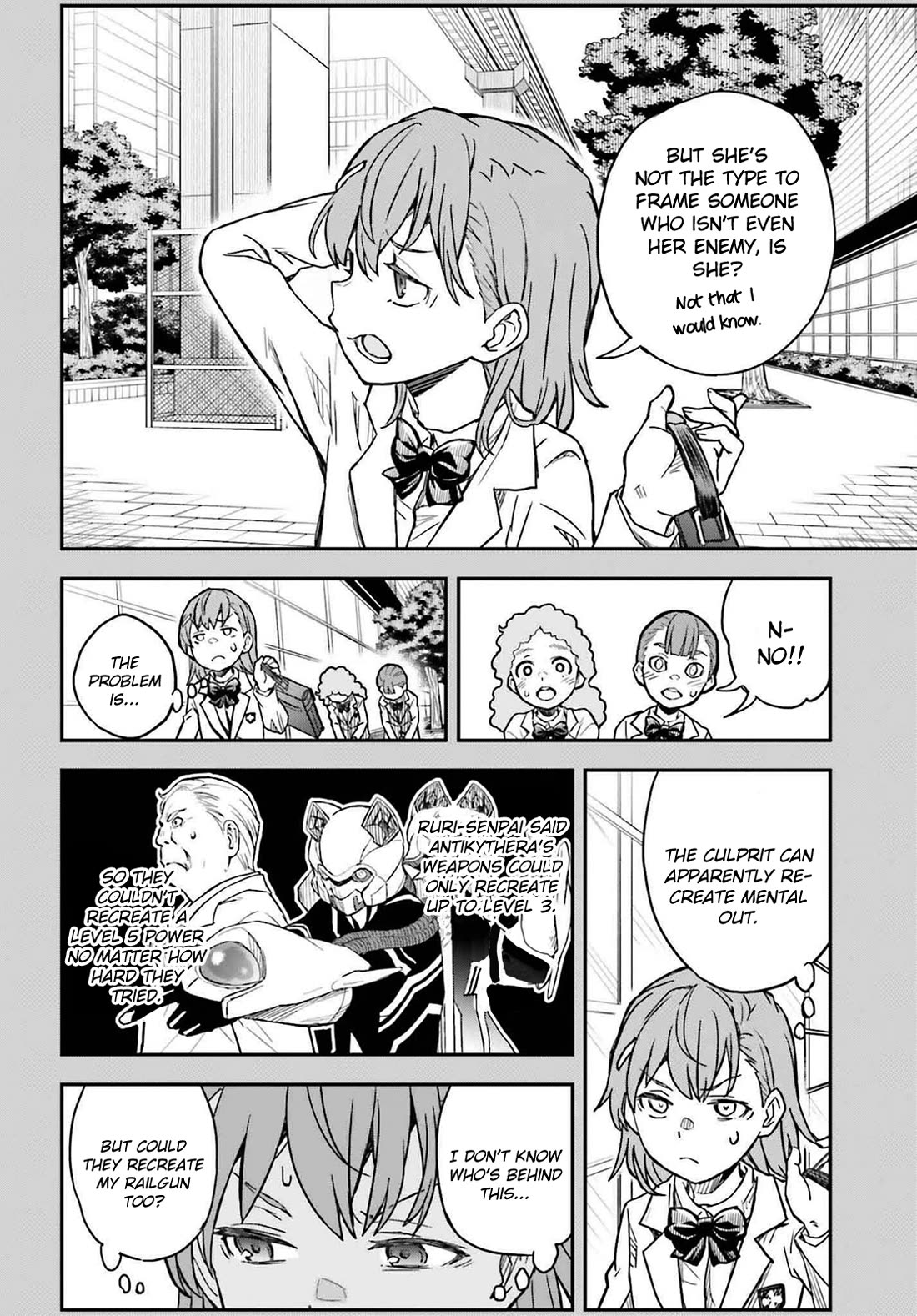To Aru Kagaku no Railgun Chapter 158.2 page 8 - Chapter 158.2: Predicament