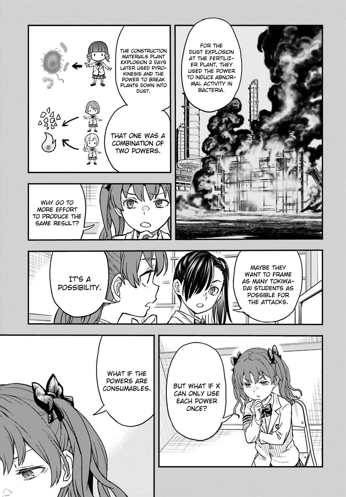 To Aru Kagaku no Railgun Chapter 159 page 15 - Chapter 159: Inherited Truth