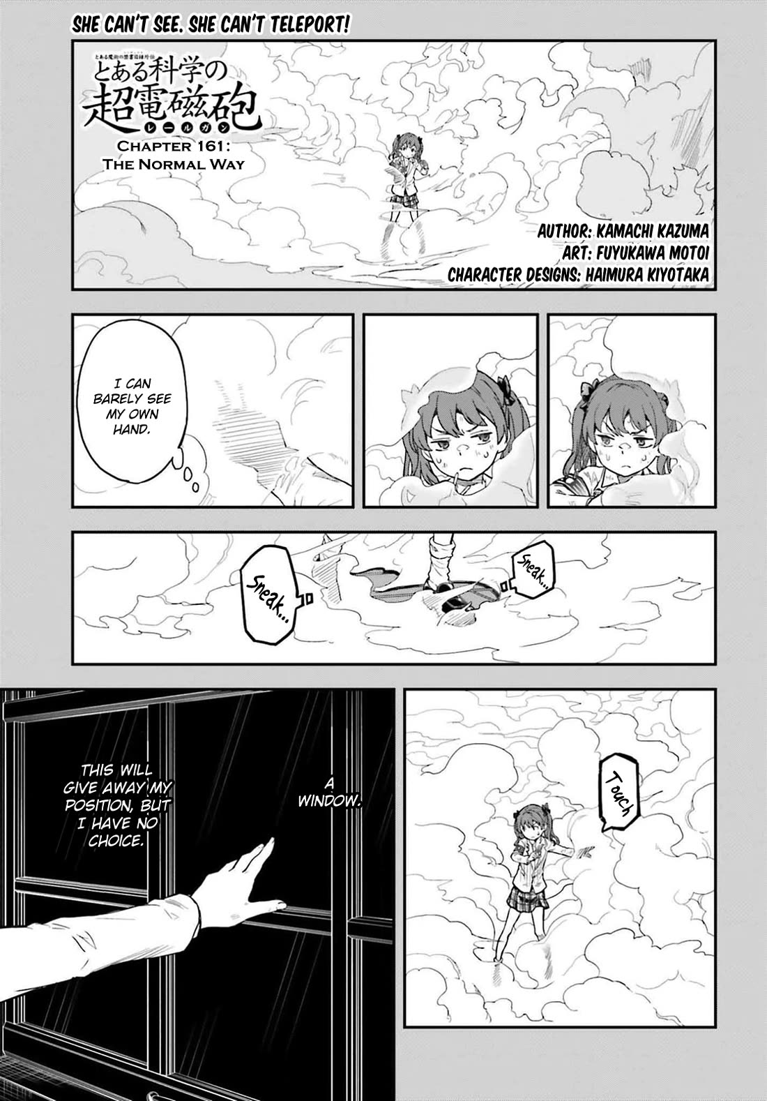 To Aru Kagaku no Railgun Chapter 161 page 1 - Chapter 161: The Normal Way