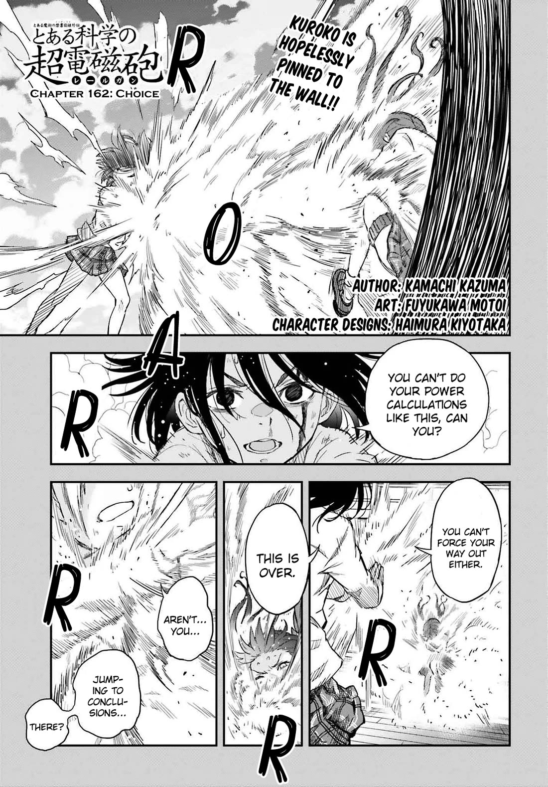 To Aru Kagaku no Railgun Chapter 162 page 1 - Chapter 162: Choice