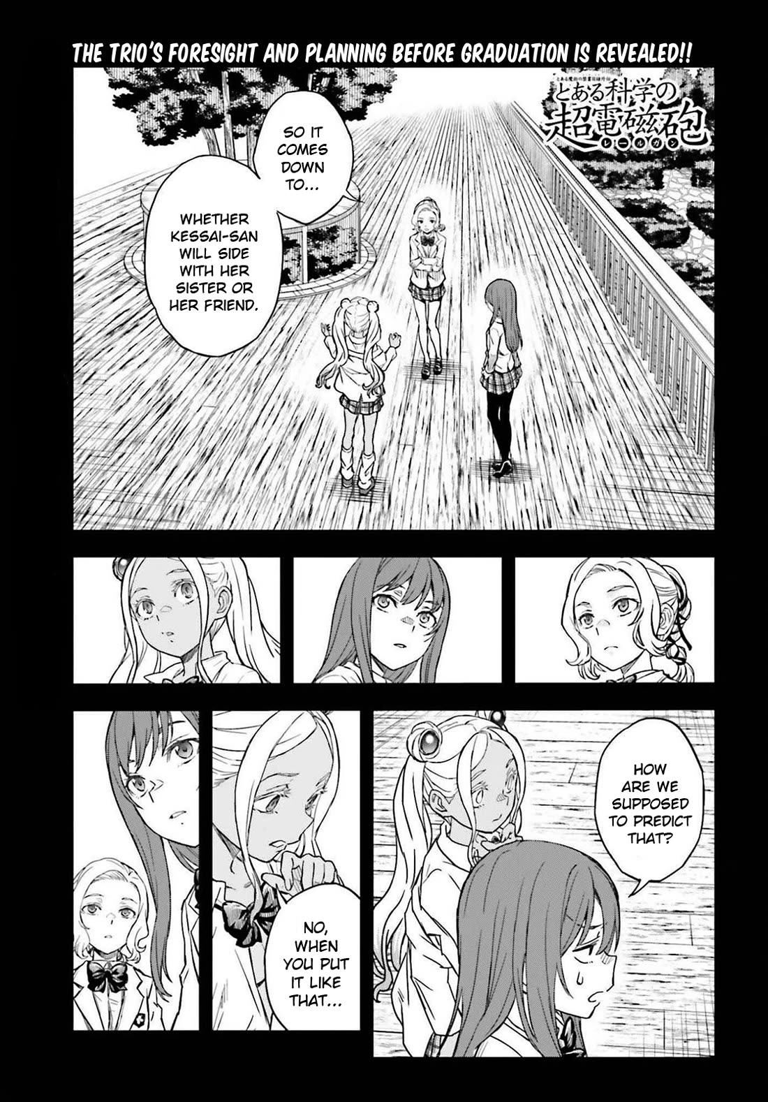 To Aru Kagaku no Railgun Chapter 166 page 1 - Chapter 166: Realization