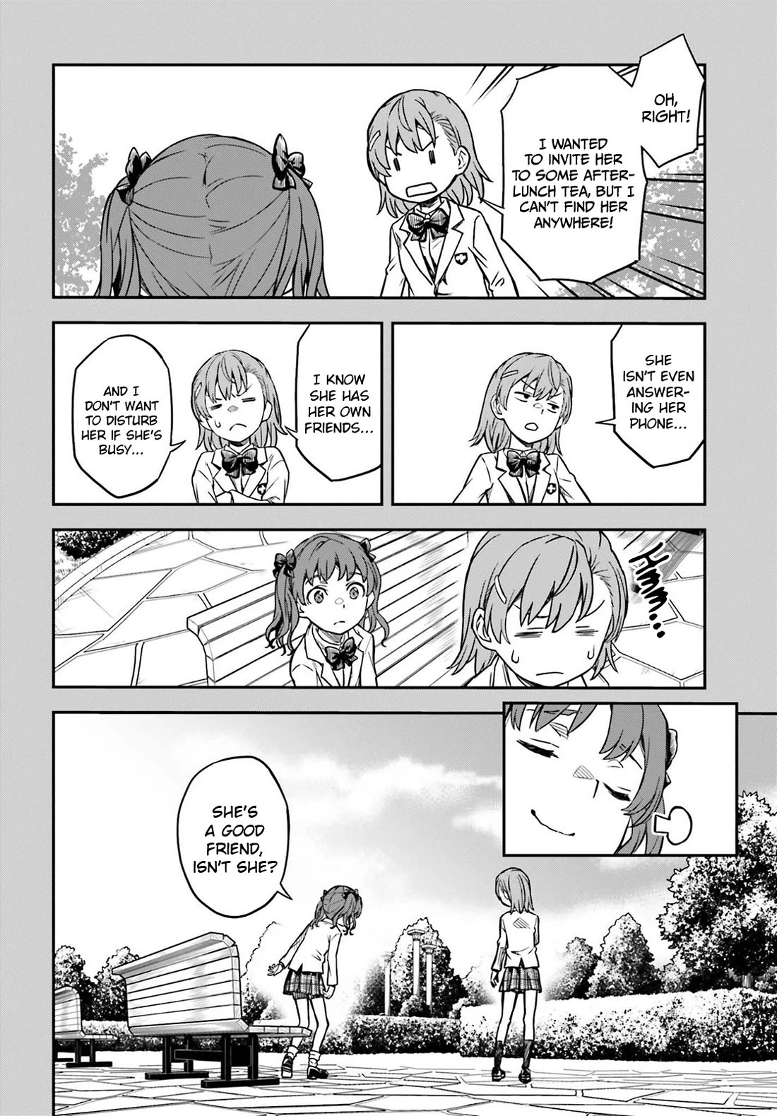 To Aru Kagaku no Railgun Chapter 169 page 10 - Chapter 169: Misaka Mikoto Onee-sama