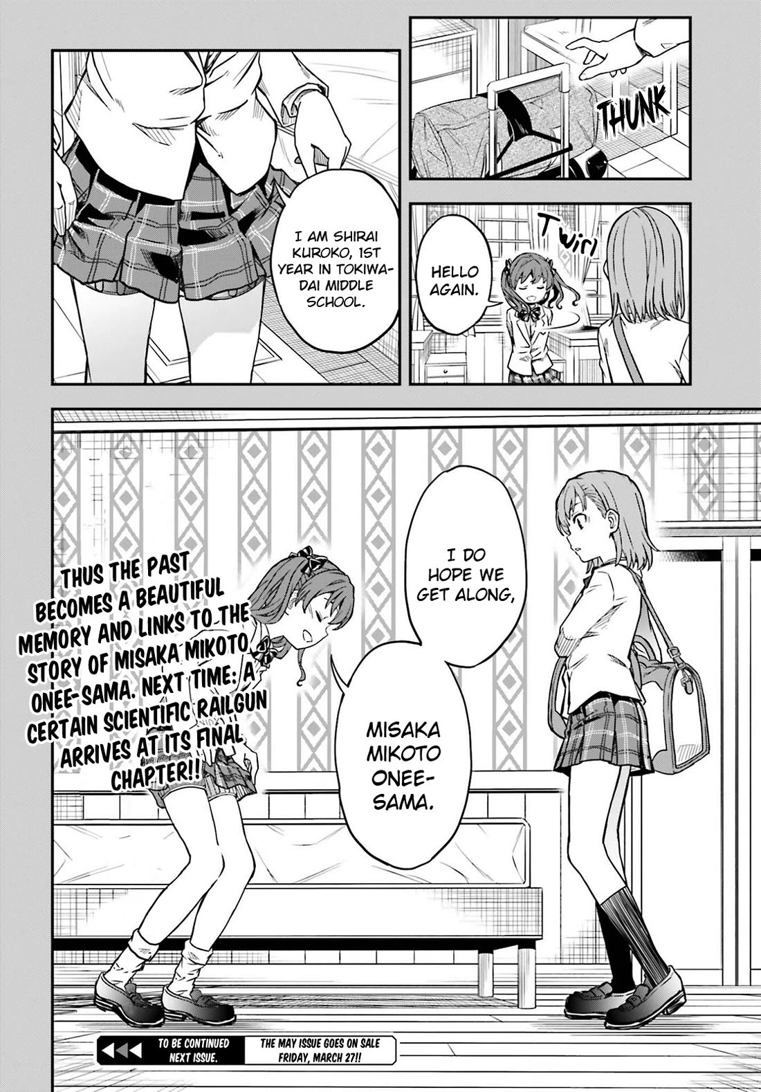 To Aru Kagaku no Railgun Chapter 169 page 22 - Chapter 169: Misaka Mikoto Onee-sama