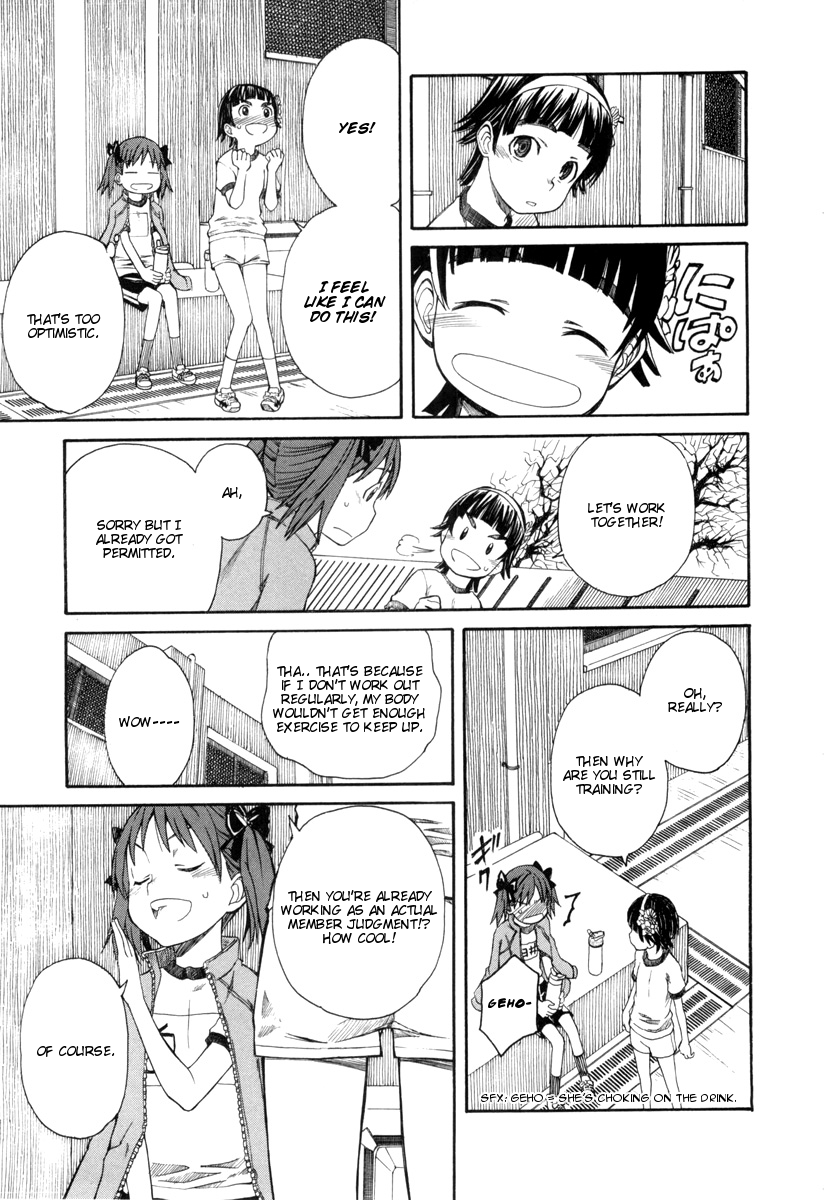 To Aru Kagaku no Railgun Chapter 17.1 page 9 - Chapter 17.1: A Certain Two People's Job Training, Part 1