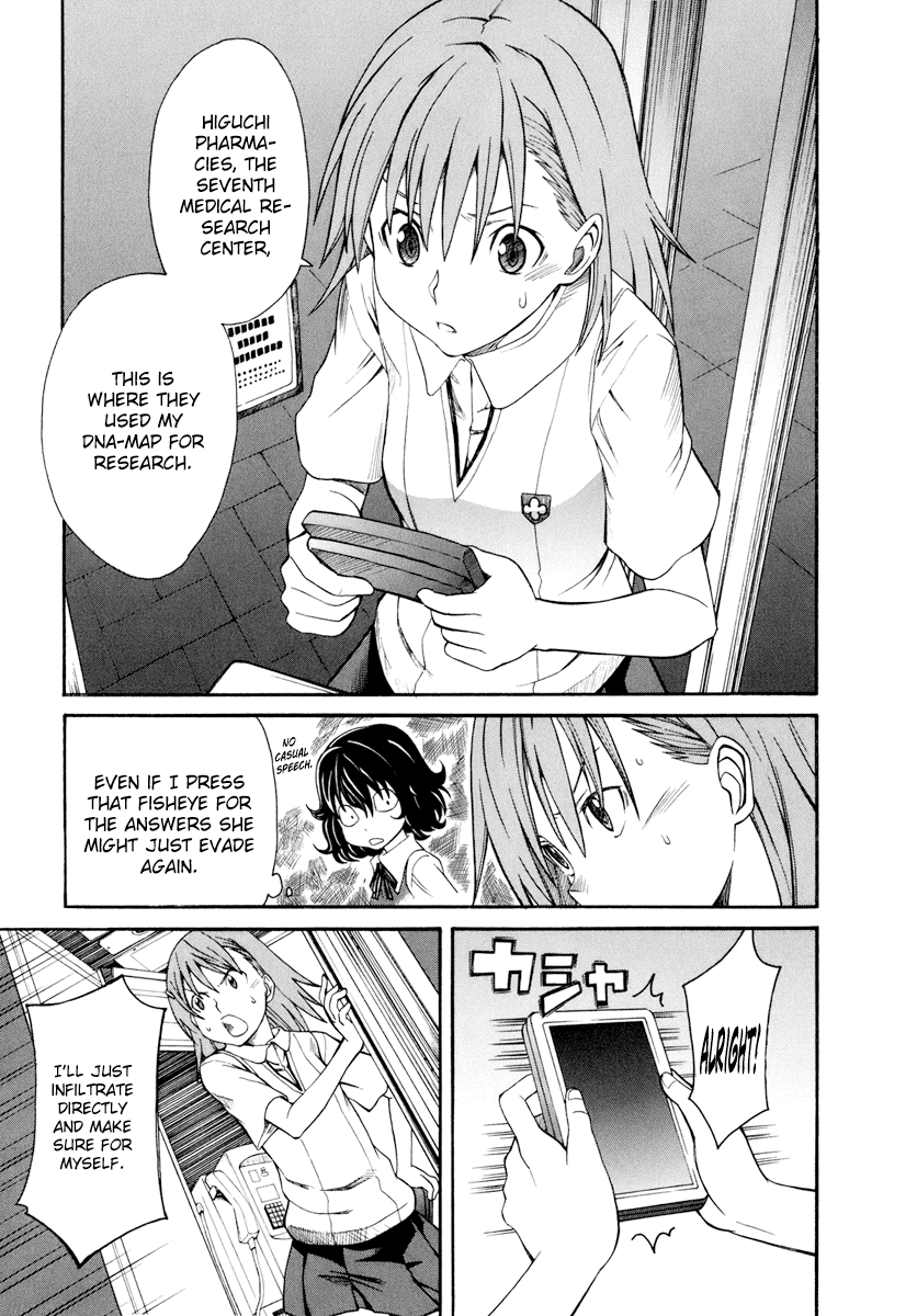 To Aru Kagaku no Railgun Chapter 19 page 13 - Chapter 19: August 10th, Part 2