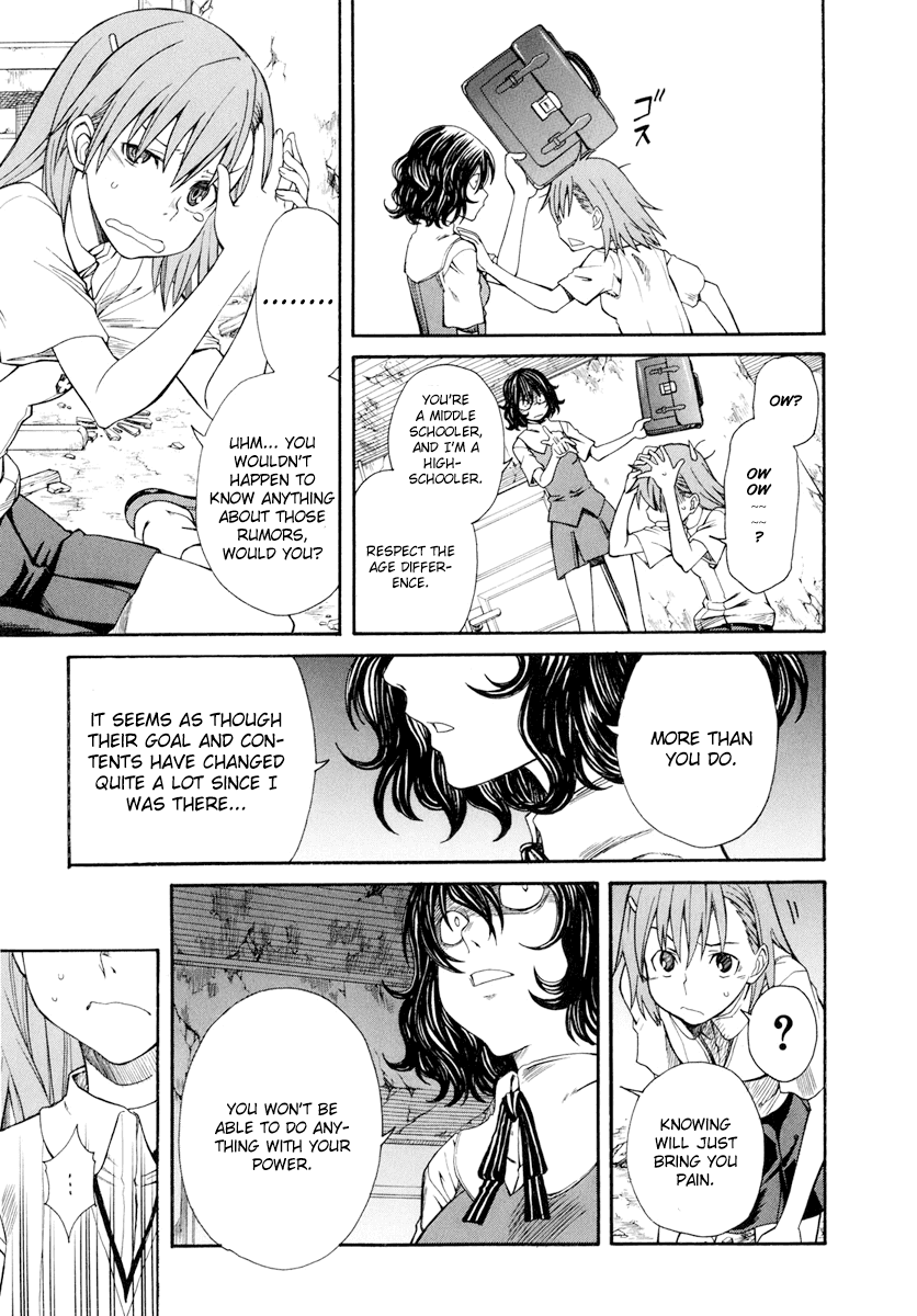 To Aru Kagaku no Railgun Chapter 19 page 3 - Chapter 19: August 10th, Part 2