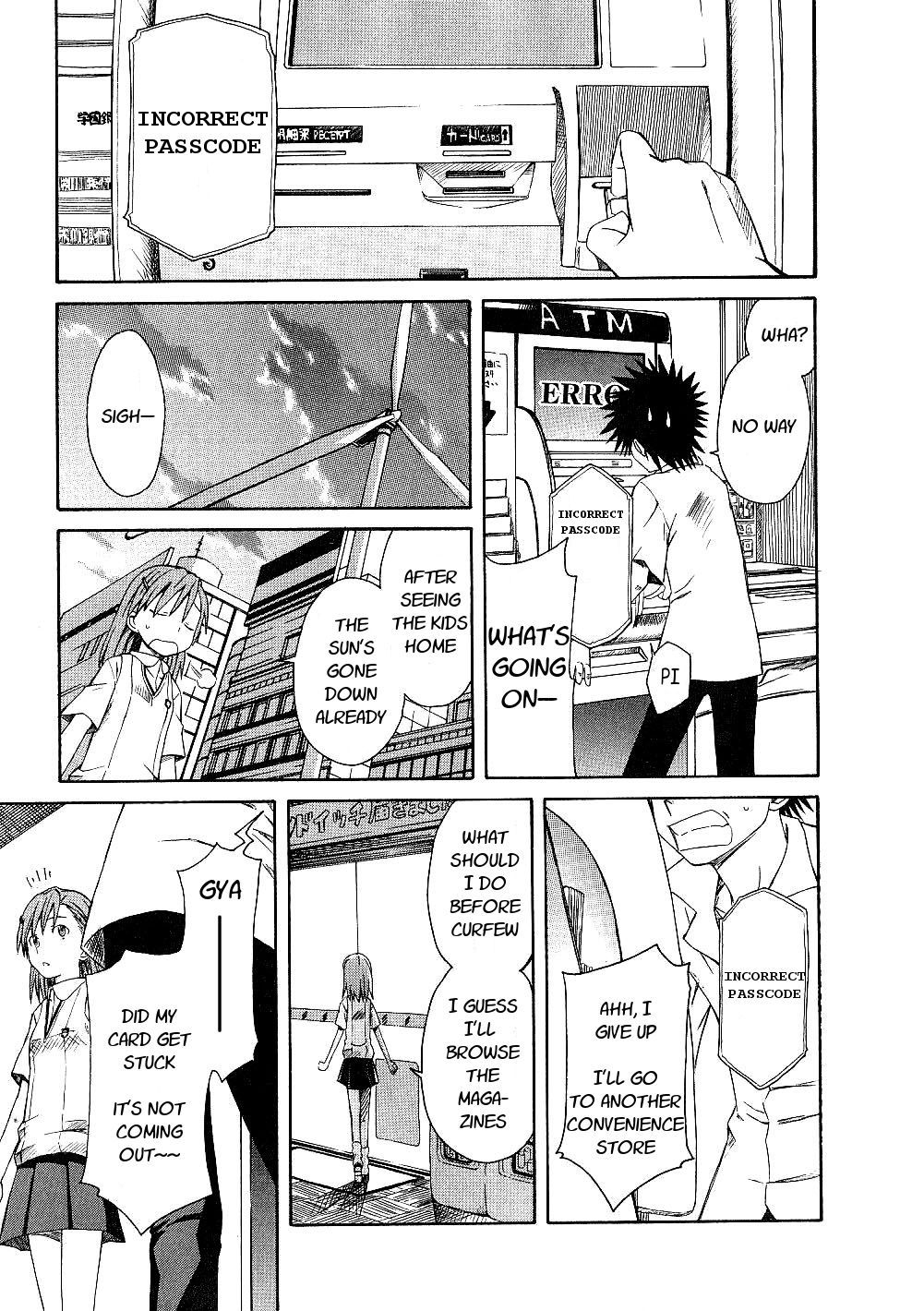 To Aru Kagaku no Railgun Chapter 2 page 21 - Chapter 2: July 17th, Part 1