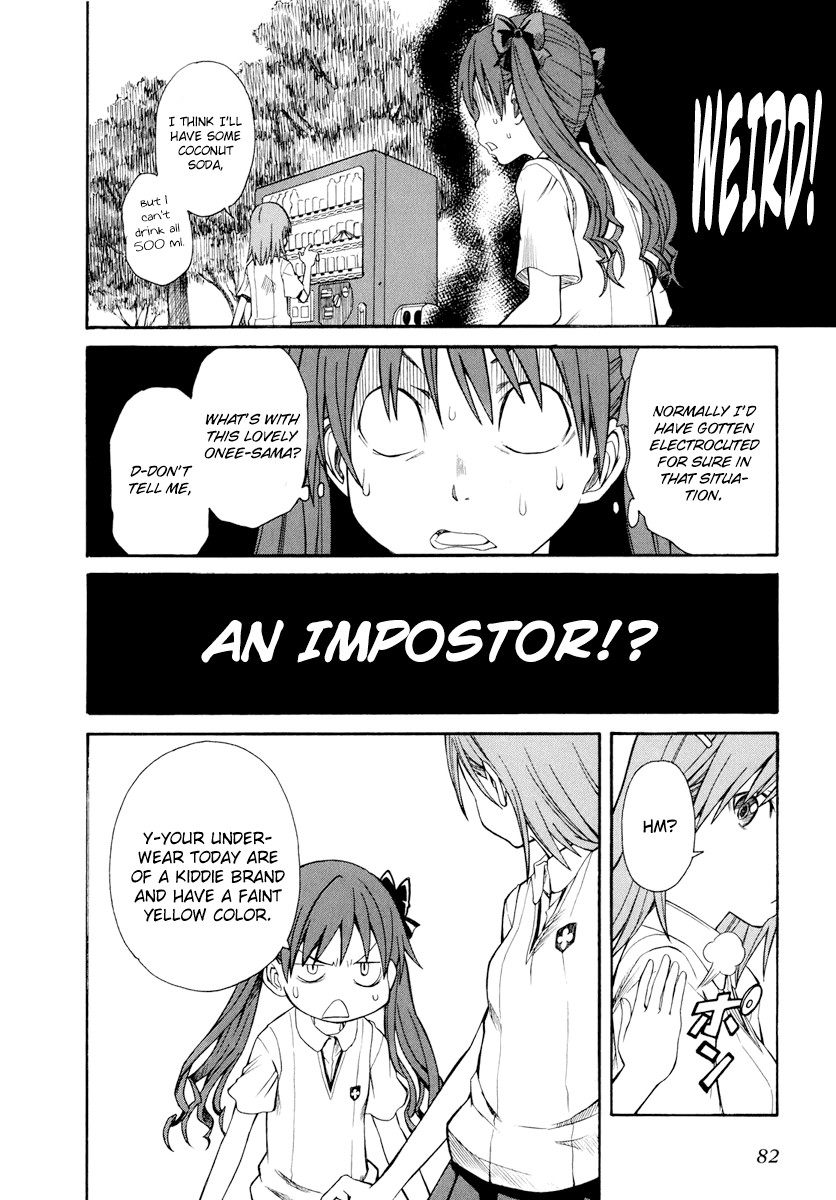 To Aru Kagaku no Railgun Chapter 20 page 6 - Chapter 20: August 11th