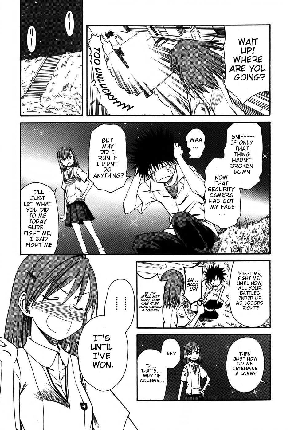 To Aru Kagaku no Railgun Chapter 3 page 13 - Chapter 3: July 17th, Part 2