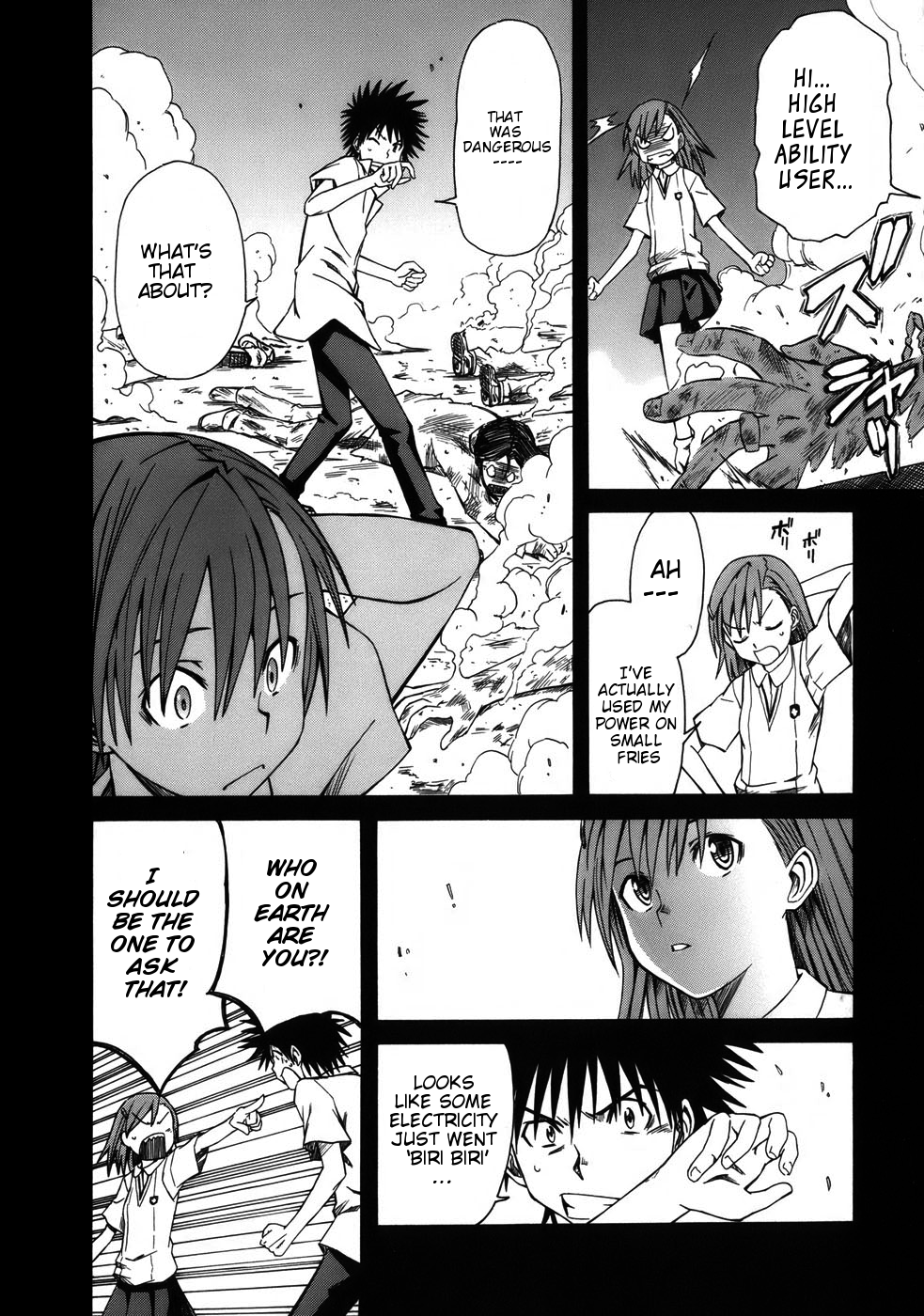 To Aru Kagaku no Railgun Chapter 3 page 8 - Chapter 3: July 17th, Part 2
