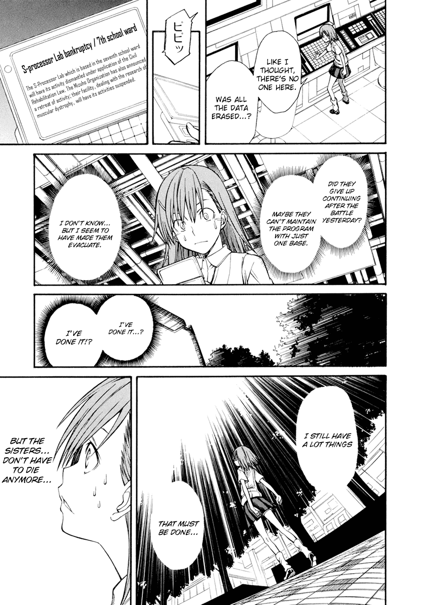 To Aru Kagaku no Railgun Chapter 30 page 49 - Chapter 30: August 19th, Part 5