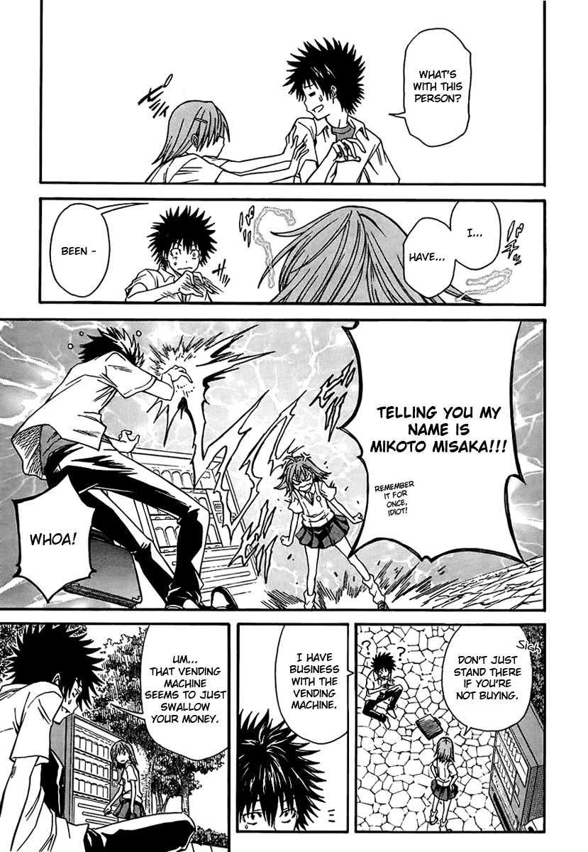 To Aru Kagaku no Railgun Chapter 31 page 4 - Chapter 31: August 20th, Part 1
