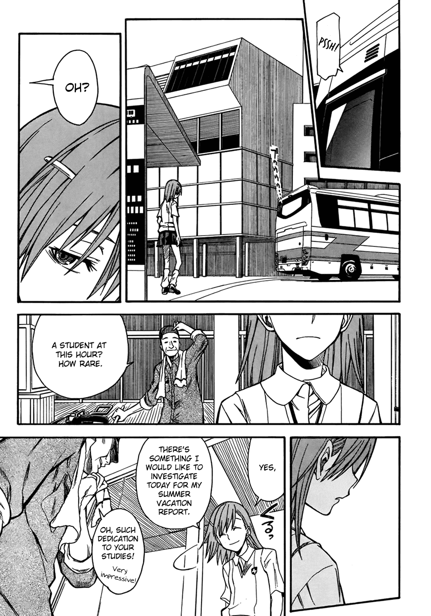 To Aru Kagaku no Railgun Chapter 33 page 10 - Chapter 33: August 21st, Part 1