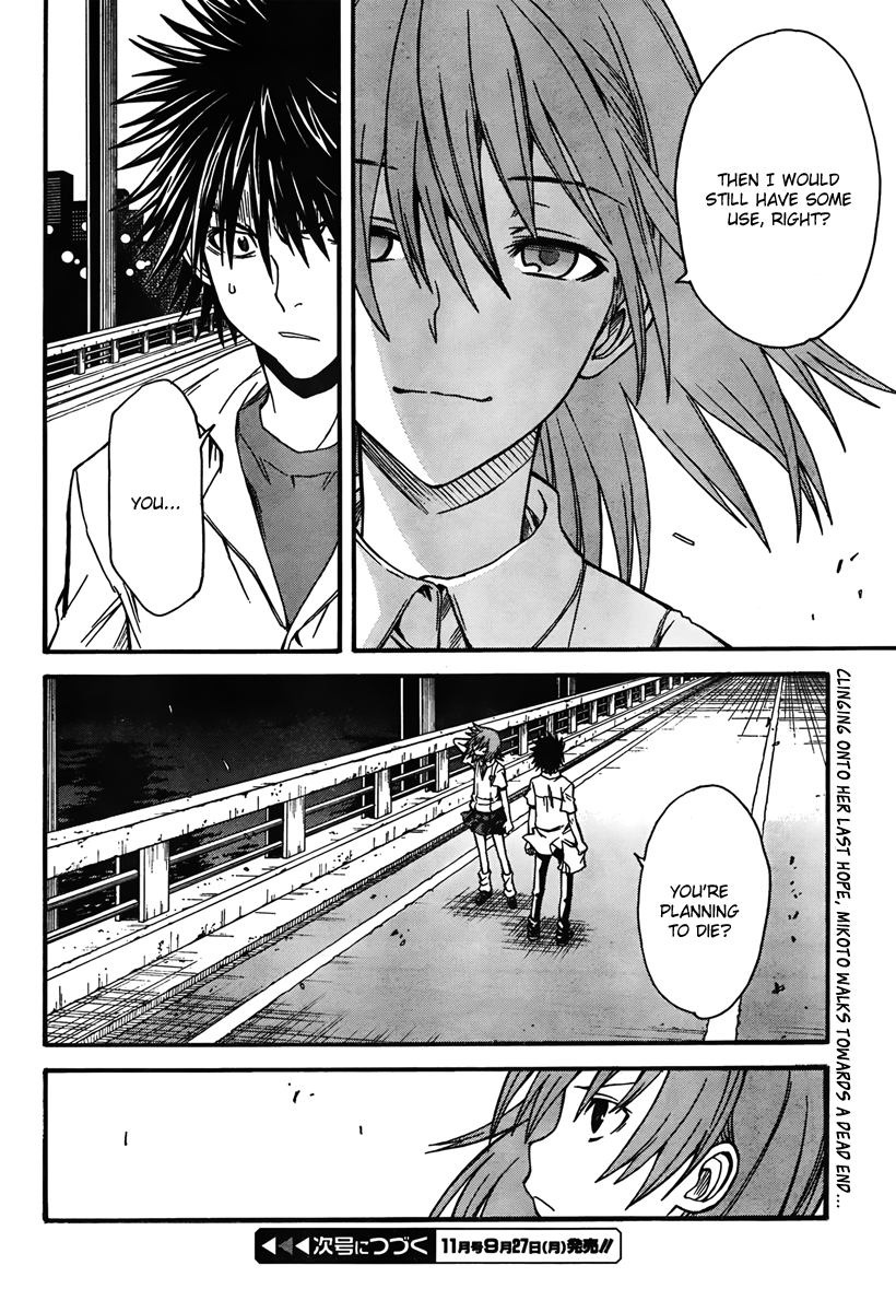 To Aru Kagaku no Railgun Chapter 34 page 35 - Chapter 34: August 21st, Part 2