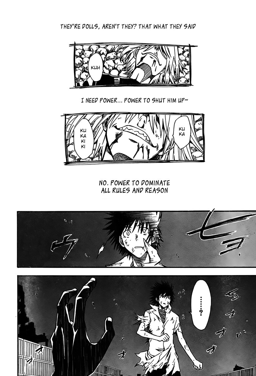 To Aru Kagaku no Railgun Chapter 37 page 15 - Chapter 37: August 21st, Part 5