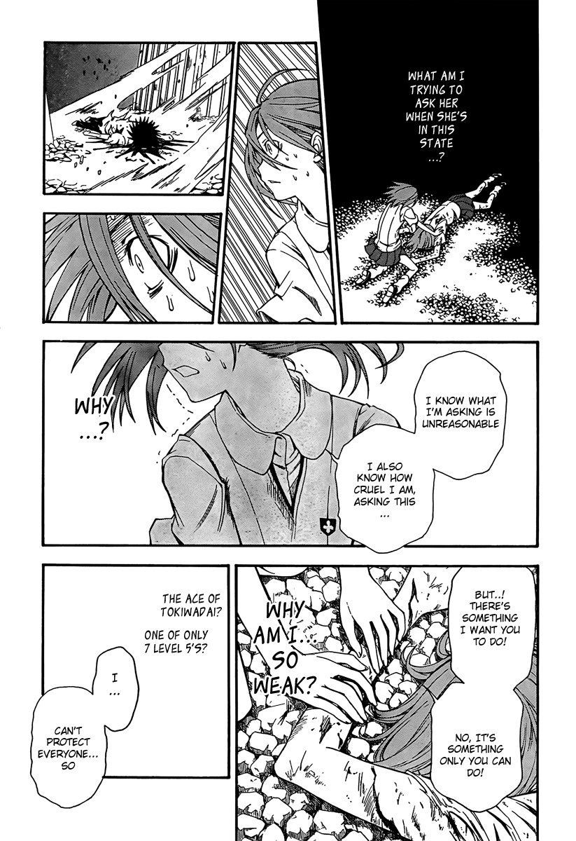 To Aru Kagaku no Railgun Chapter 37 page 26 - Chapter 37: August 21st, Part 5