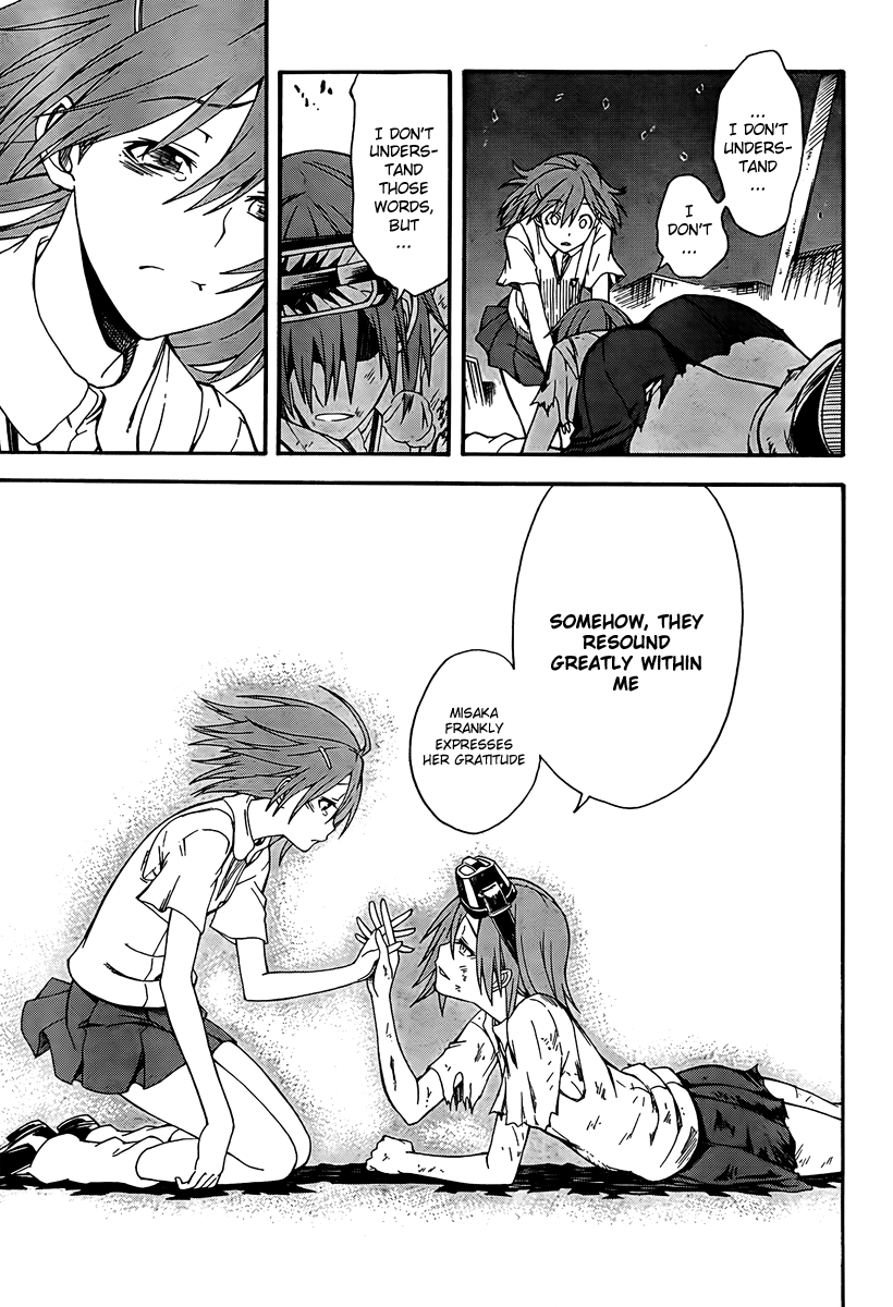 To Aru Kagaku no Railgun Chapter 37 page 28 - Chapter 37: August 21st, Part 5