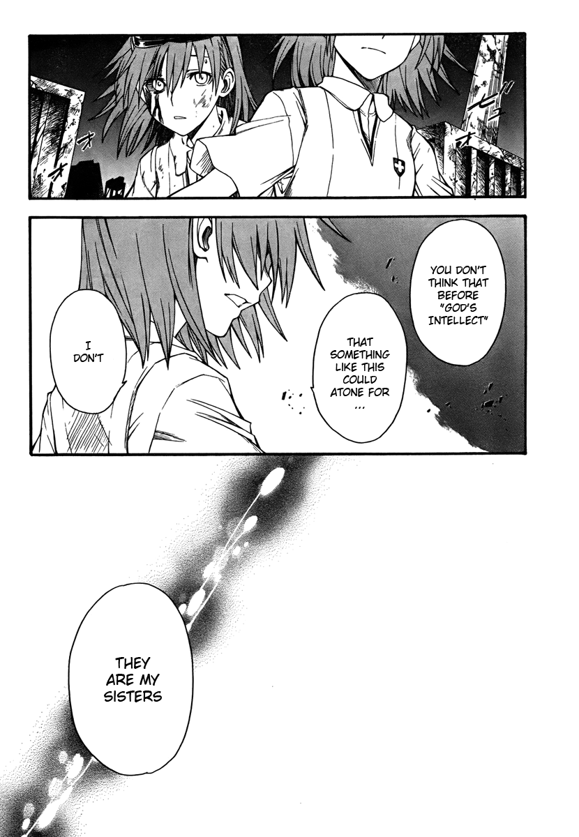 To Aru Kagaku no Railgun Chapter 38 page 14 - Chapter 38: August 21st, Part 6
