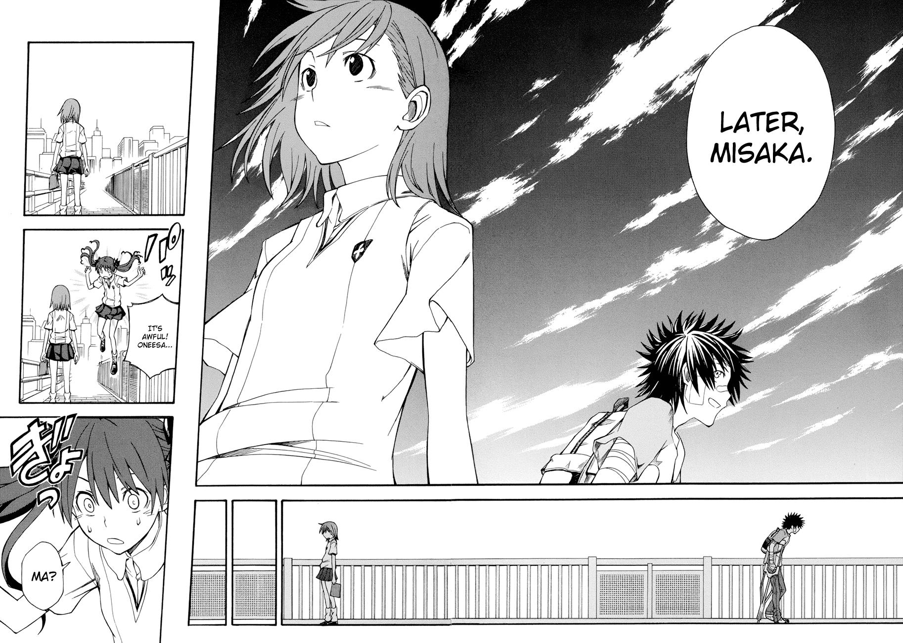 To Aru Kagaku no Railgun Chapter 39.5 page 10 - Chapter 39.5: A Steel Bridge is the Signal of Love