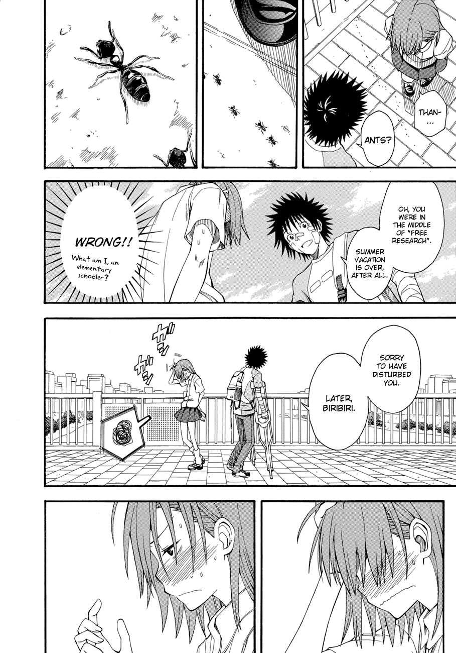 To Aru Kagaku no Railgun Chapter 39.5 page 8 - Chapter 39.5: A Steel Bridge is the Signal of Love