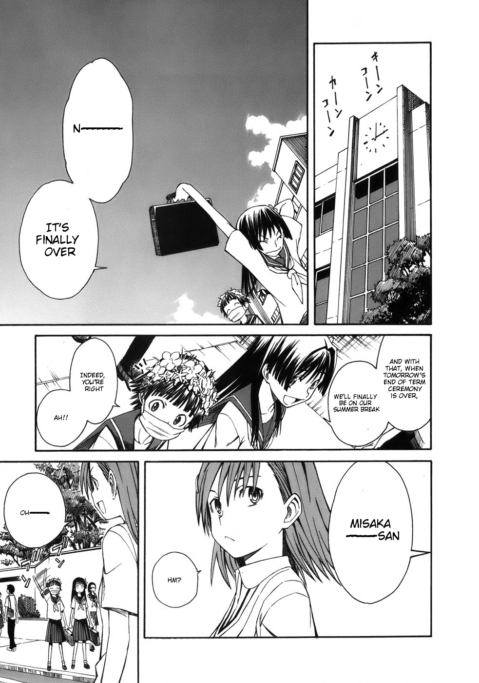 To Aru Kagaku no Railgun Chapter 4 page 15 - Chapter 4: July 18th, Part 1