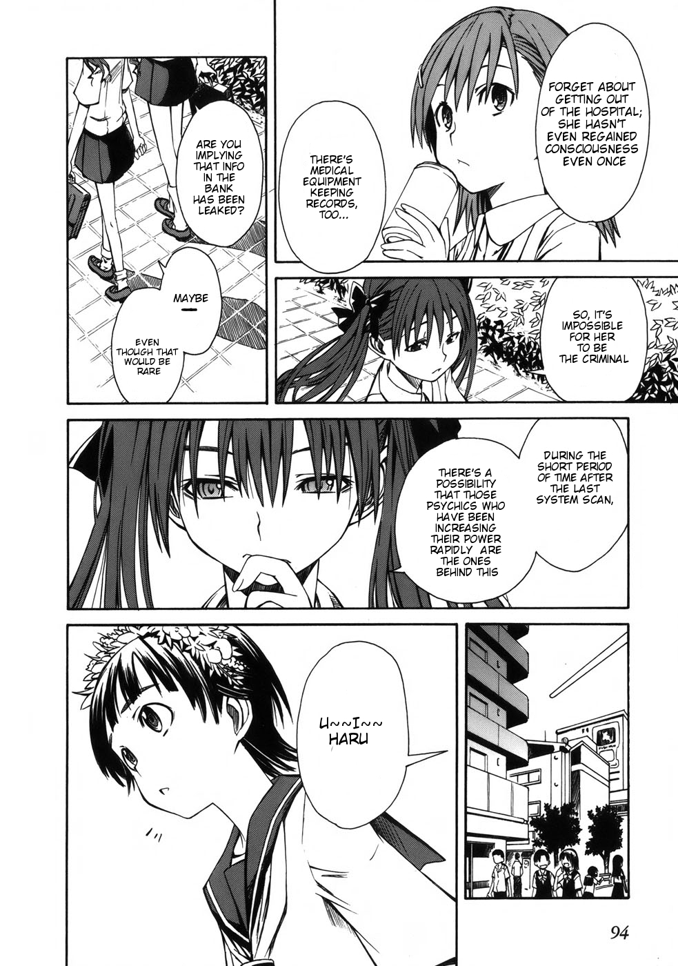 To Aru Kagaku no Railgun Chapter 4 page 8 - Chapter 4: July 18th, Part 1