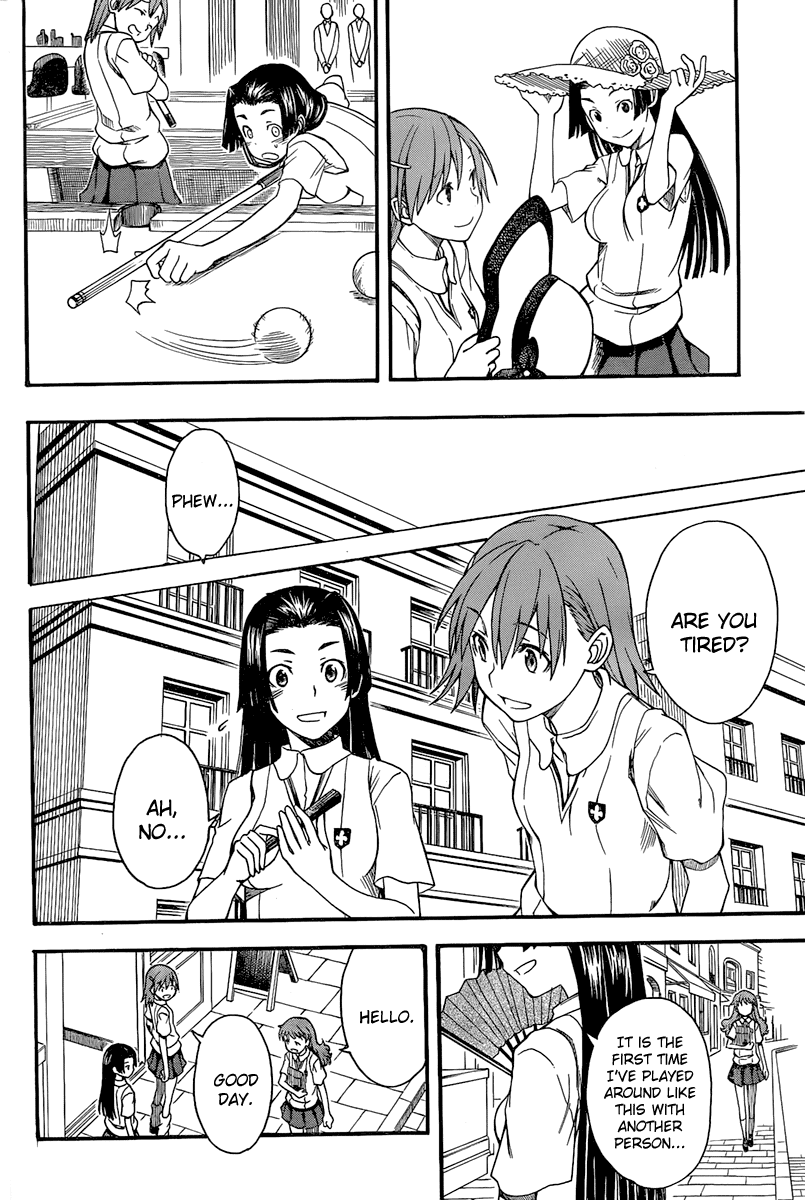 To Aru Kagaku no Railgun Chapter 40 page 22 - Chapter 40: Clique, Part 1