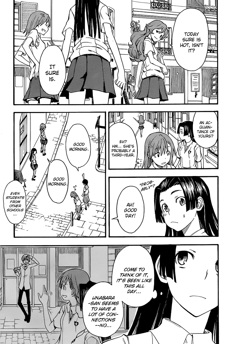 To Aru Kagaku no Railgun Chapter 40 page 23 - Chapter 40: Clique, Part 1