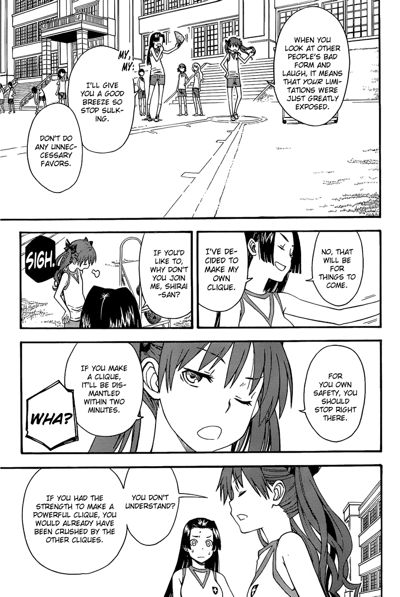 To Aru Kagaku no Railgun Chapter 40 page 33 - Chapter 40: Clique, Part 1