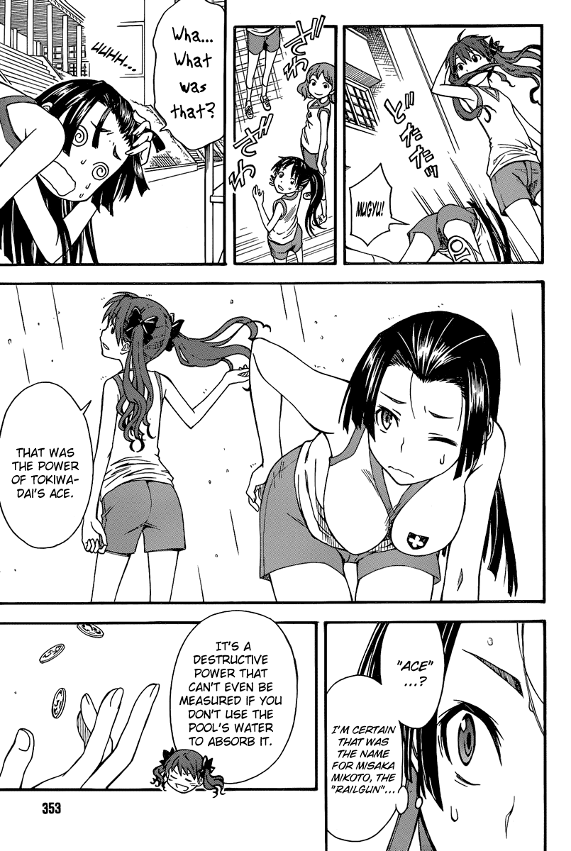 To Aru Kagaku no Railgun Chapter 40 page 35 - Chapter 40: Clique, Part 1