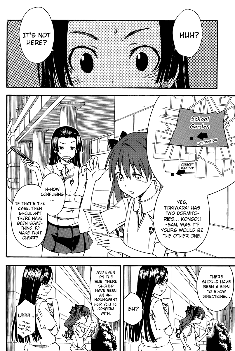 To Aru Kagaku no Railgun Chapter 40 page 8 - Chapter 40: Clique, Part 1