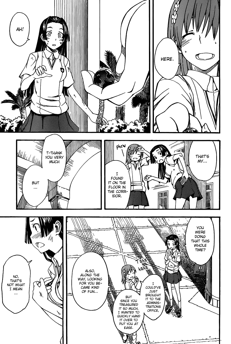 To Aru Kagaku no Railgun Chapter 41 page 13 - Chapter 41: Clique, Part 2