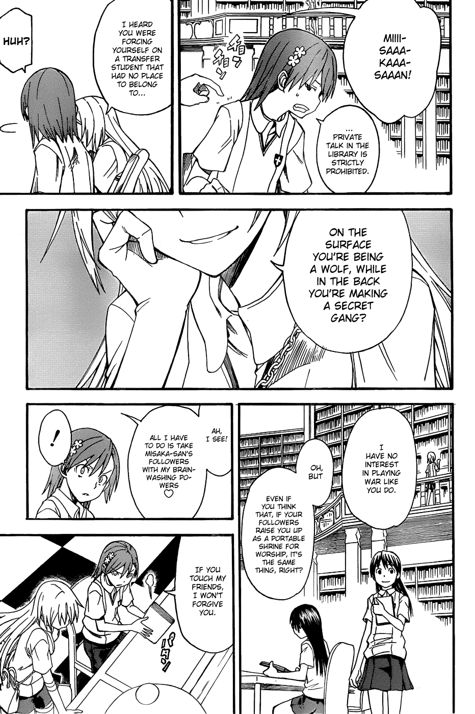To Aru Kagaku no Railgun Chapter 41 page 21 - Chapter 41: Clique, Part 2