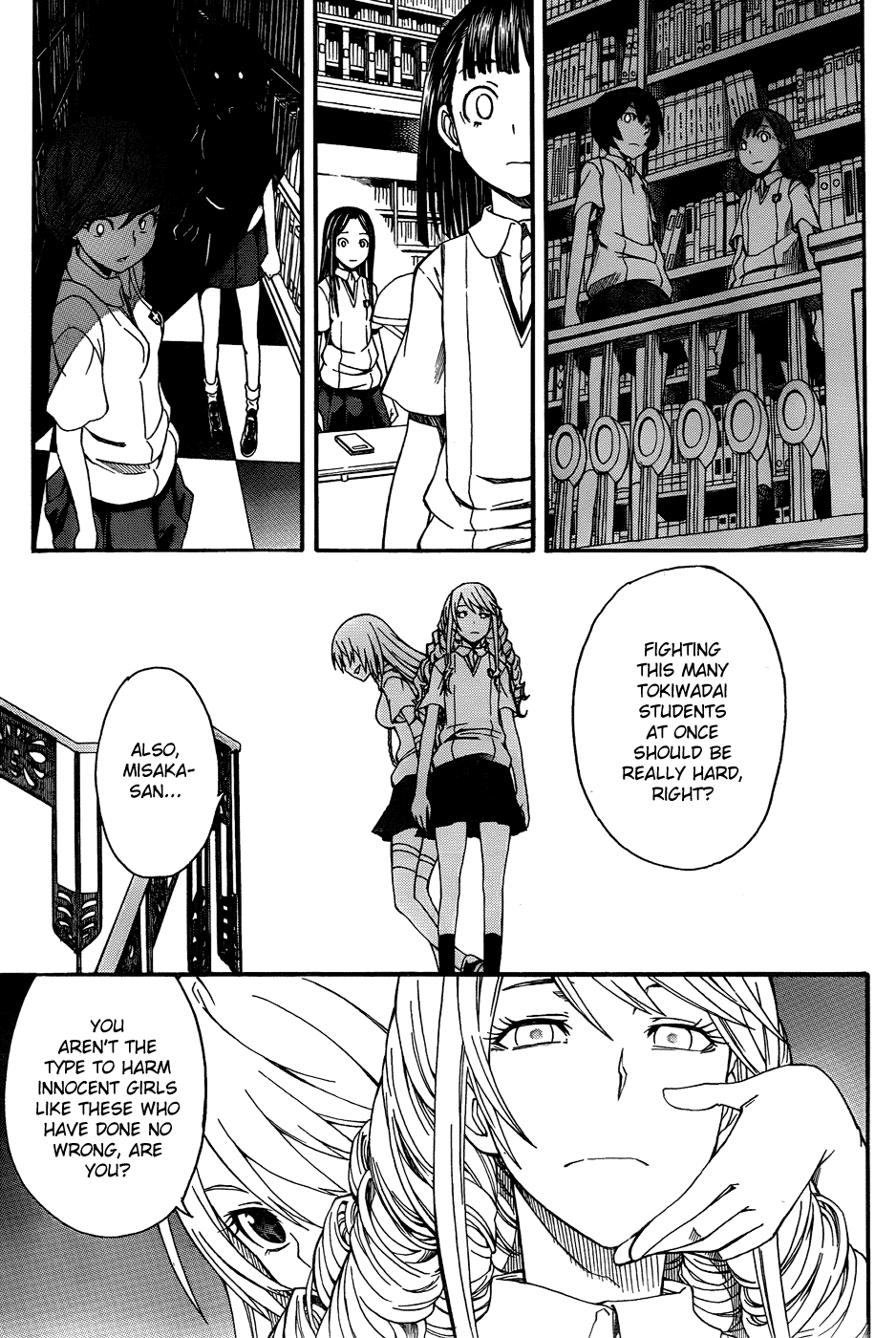 To Aru Kagaku no Railgun Chapter 41 page 25 - Chapter 41: Clique, Part 2