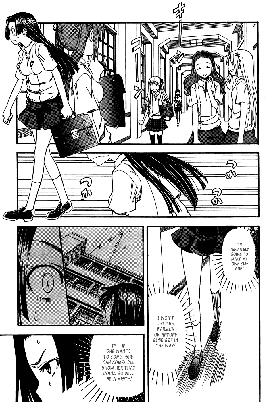 To Aru Kagaku no Railgun Chapter 41 page 3 - Chapter 41: Clique, Part 2