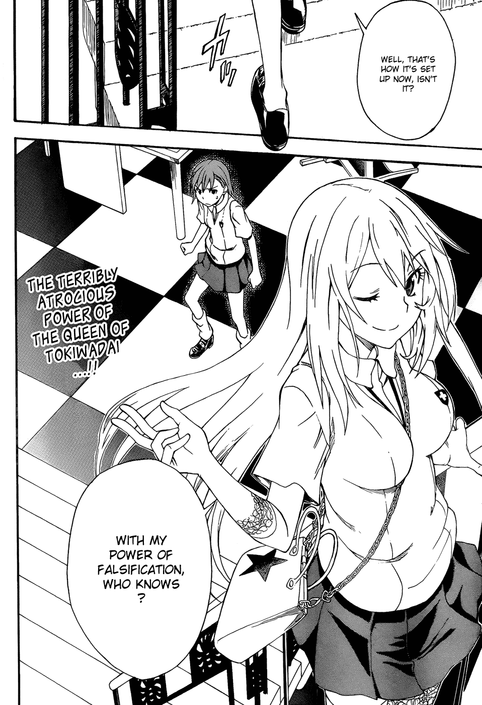 To Aru Kagaku no Railgun Chapter 41 page 32 - Chapter 41: Clique, Part 2