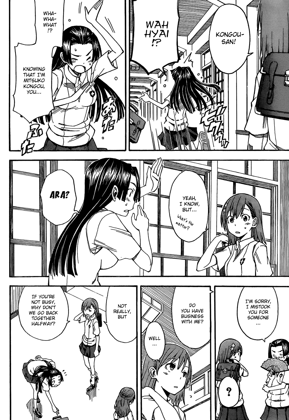 To Aru Kagaku no Railgun Chapter 41 page 4 - Chapter 41: Clique, Part 2