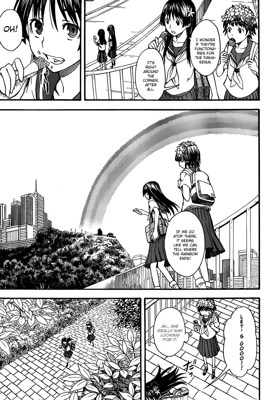 To Aru Kagaku no Railgun Chapter 42 page 11 - Chapter 42: Rainbow's End
