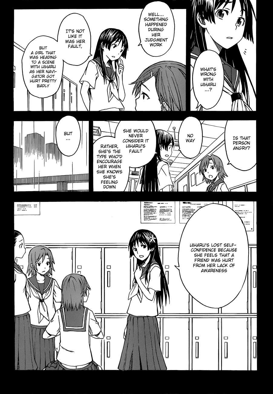 To Aru Kagaku no Railgun Chapter 42 page 20 - Chapter 42: Rainbow's End