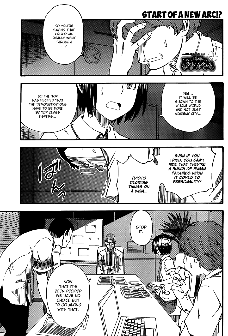 To Aru Kagaku no Railgun Chapter 43 page 2 - Chapter 43: Negotiation