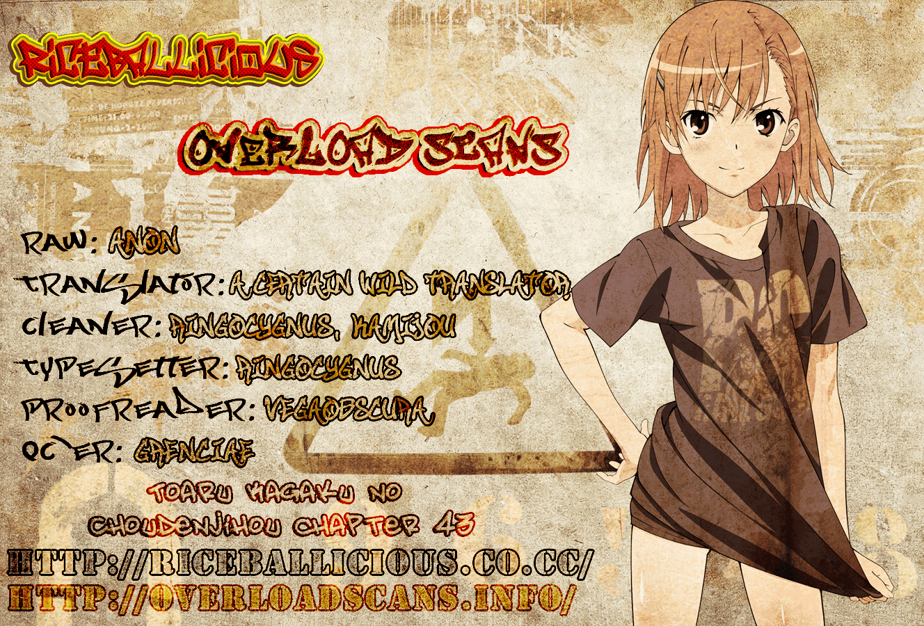 To Aru Kagaku no Railgun Chapter 43 page 20 - Chapter 43: Negotiation