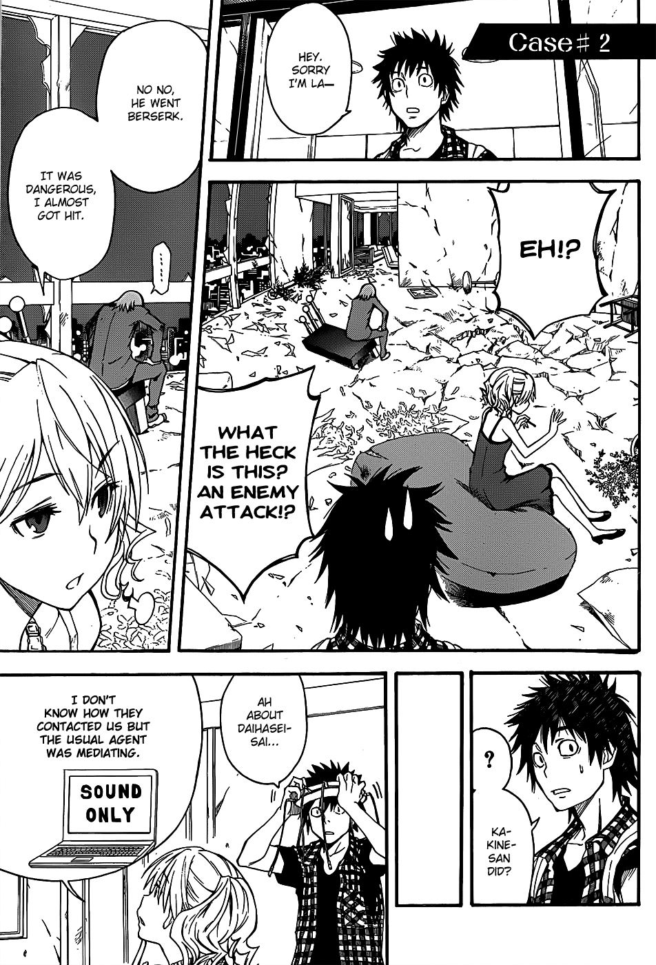 To Aru Kagaku no Railgun Chapter 43 page 8 - Chapter 43: Negotiation