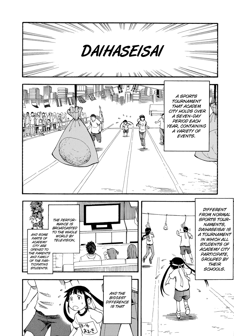 To Aru Kagaku no Railgun Chapter 44 page 7 - Chapter 44: The Opening