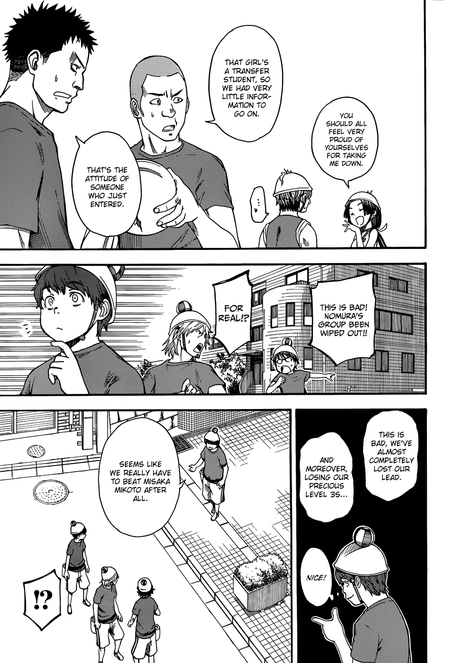 To Aru Kagaku no Railgun Chapter 46 page 15 - Chapter 46: Quickening