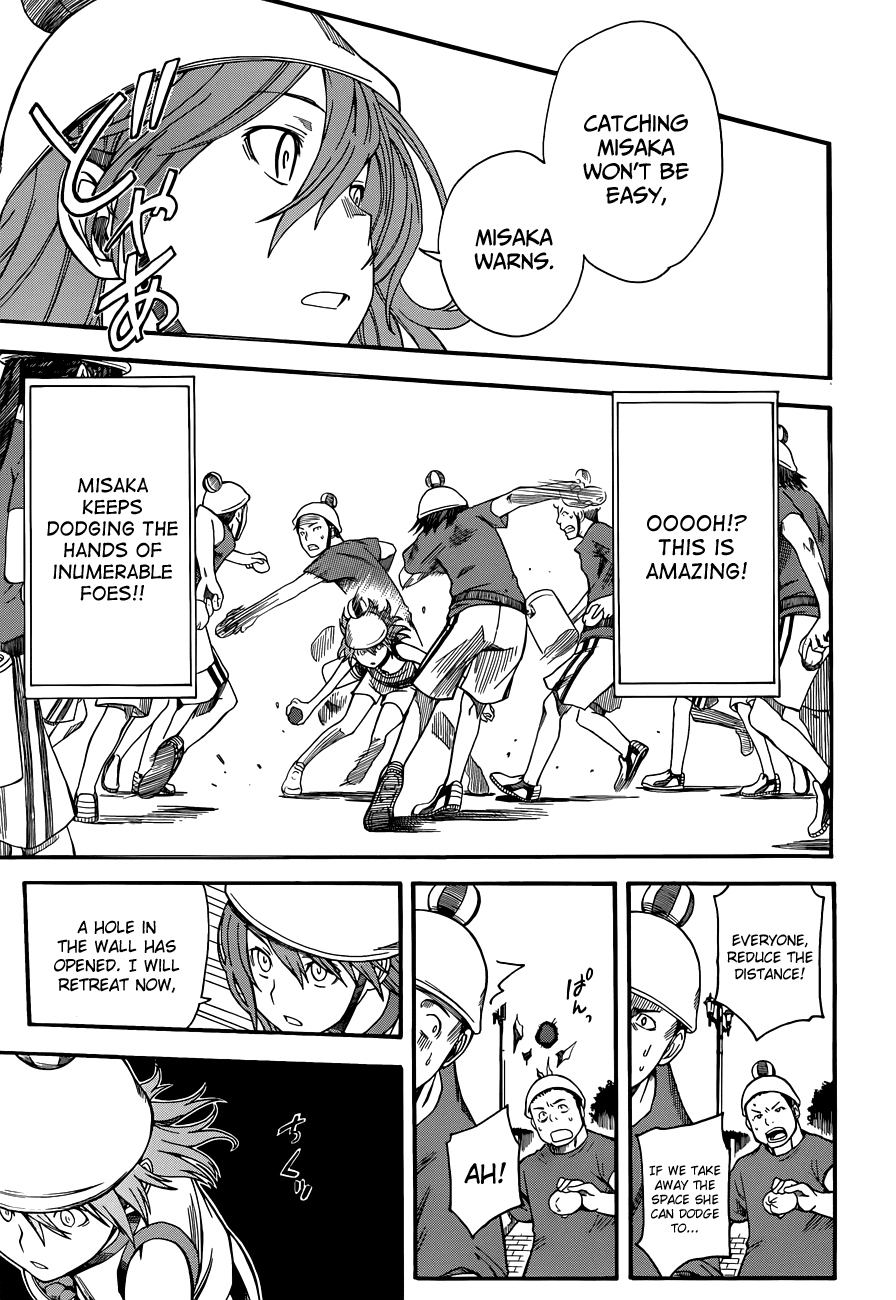 To Aru Kagaku no Railgun Chapter 46 page 22 - Chapter 46: Quickening