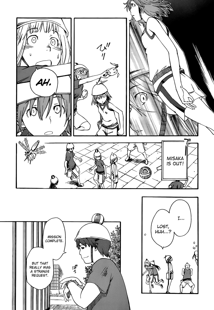 To Aru Kagaku no Railgun Chapter 46 page 23 - Chapter 46: Quickening